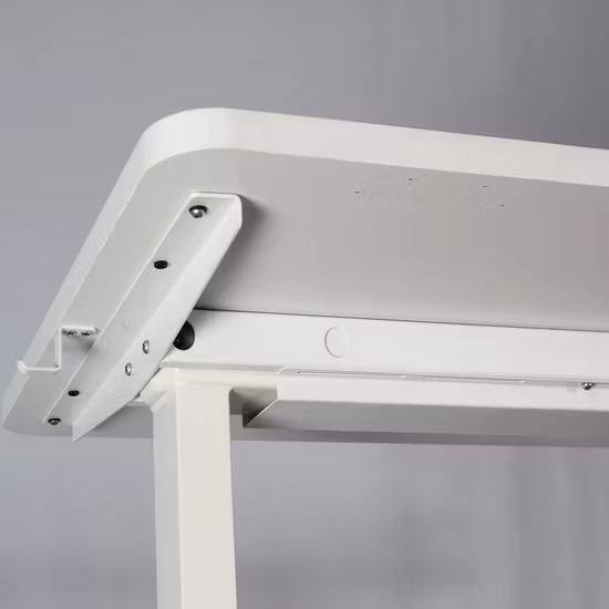 Wholesale Adjustable Height Standing Desk 63X31.5 Inches White Electric Stand up Desk for Home Office Dm