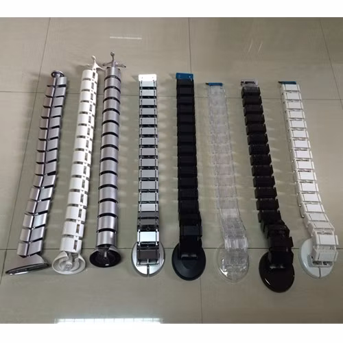 Plastic Cable Organizer in Snake for Standing Desk Accessories